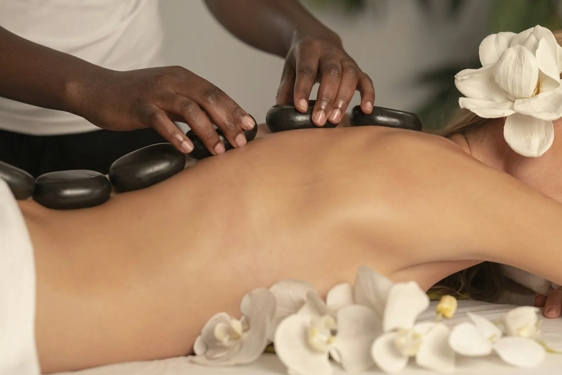 Masaje premium en un spa y centro de bienestar